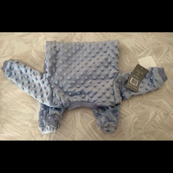 NWT Le Top Baby Soft Blue Onsie - Picture 2 of 2